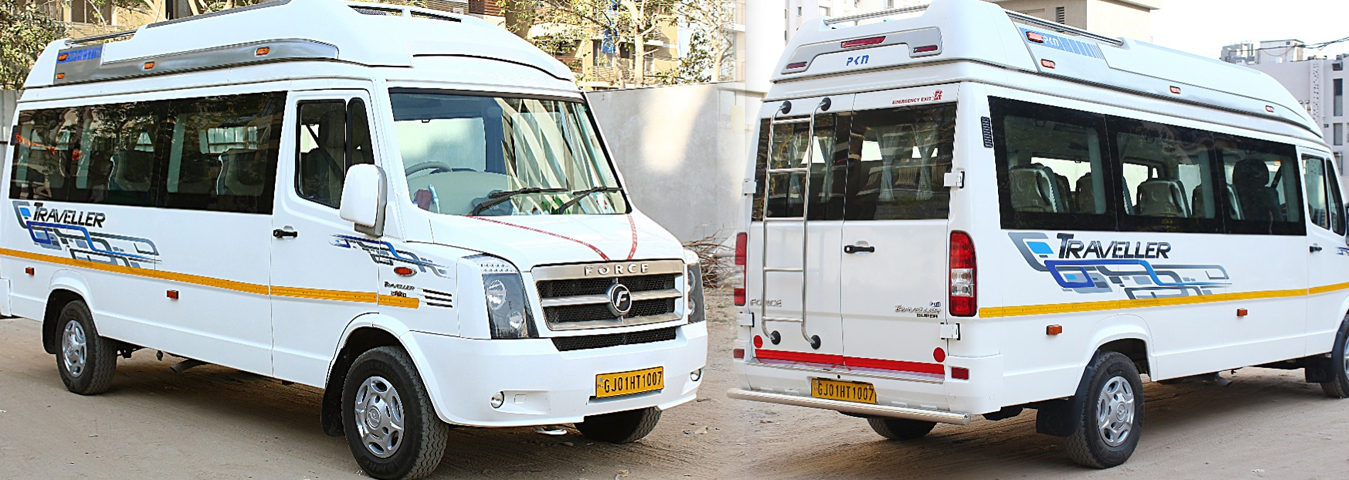 gujarat tempo traveller agency