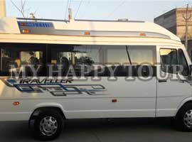 pkn 1x1 deluxe tempo traveller hire in gujarat