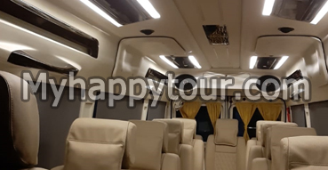 11 seater deluxe 1x1 tempo traveller hire in gujarat